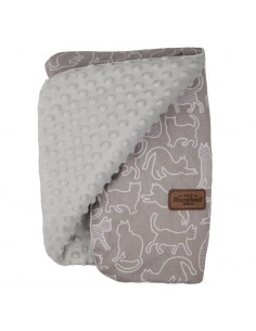 Kocyk dla kota Kara grey -...