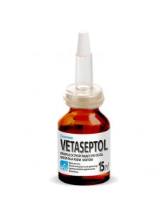 Vetaseptol 15 ml krople do...