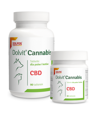 Tabletki CBD Dolvit dla psów i kotów...
